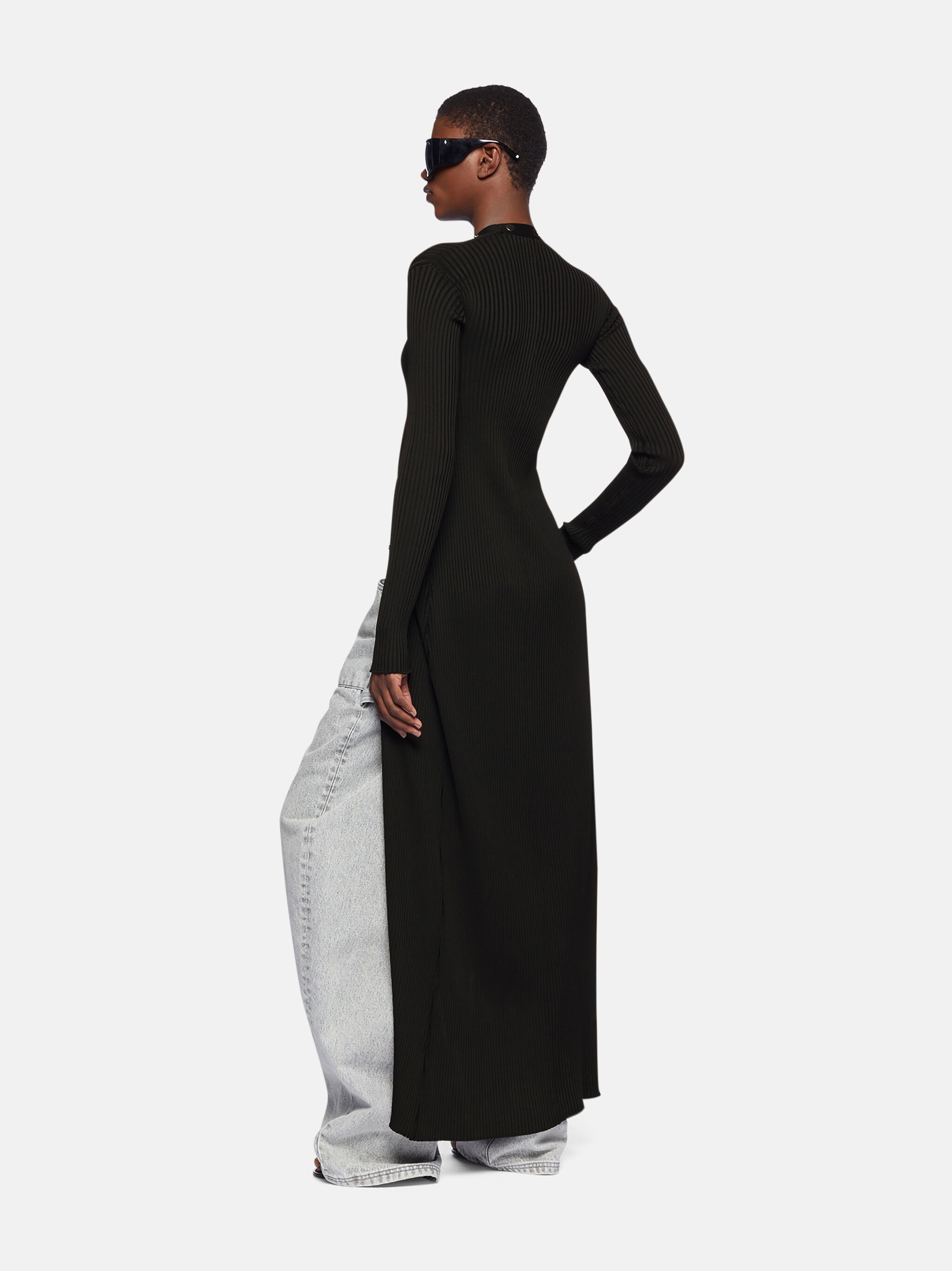 ''EFFIE'' LIGHT GREY LONG PANTS - 3