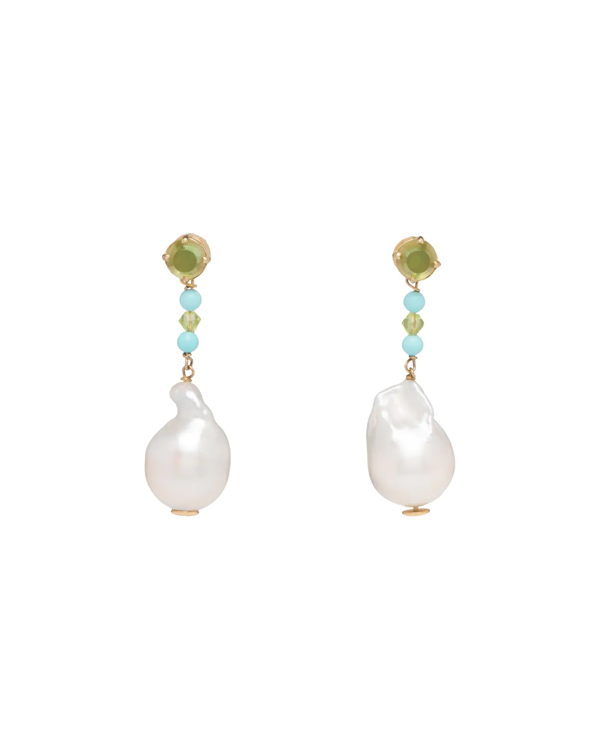 Prada Fine Jewellery gold and pearl earrings - 3