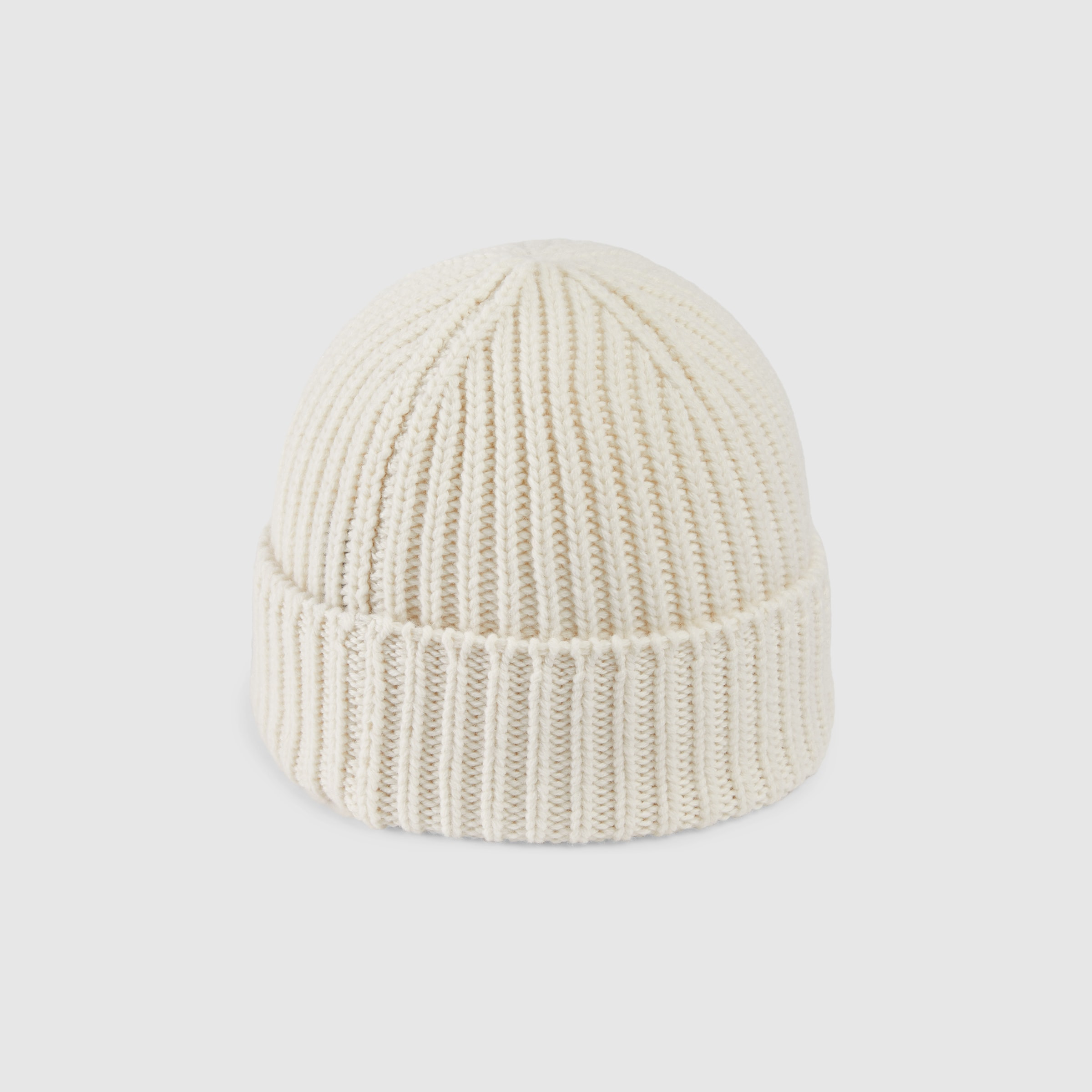 Wool cashmere hat with Double G - 4