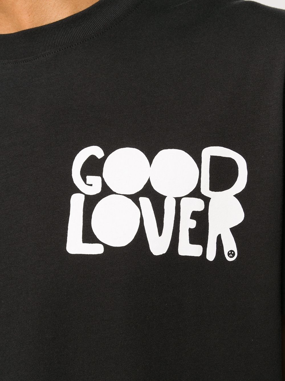 Good Lover print T-shirt - 5