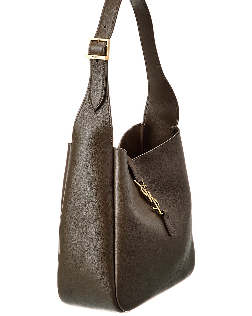 Saint Laurent Le 5 A 7 Small Leather Hobo Bag - 3