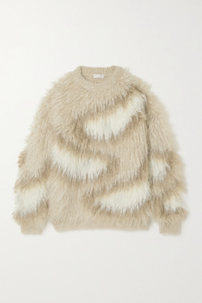Mohair-blend sweater - 1