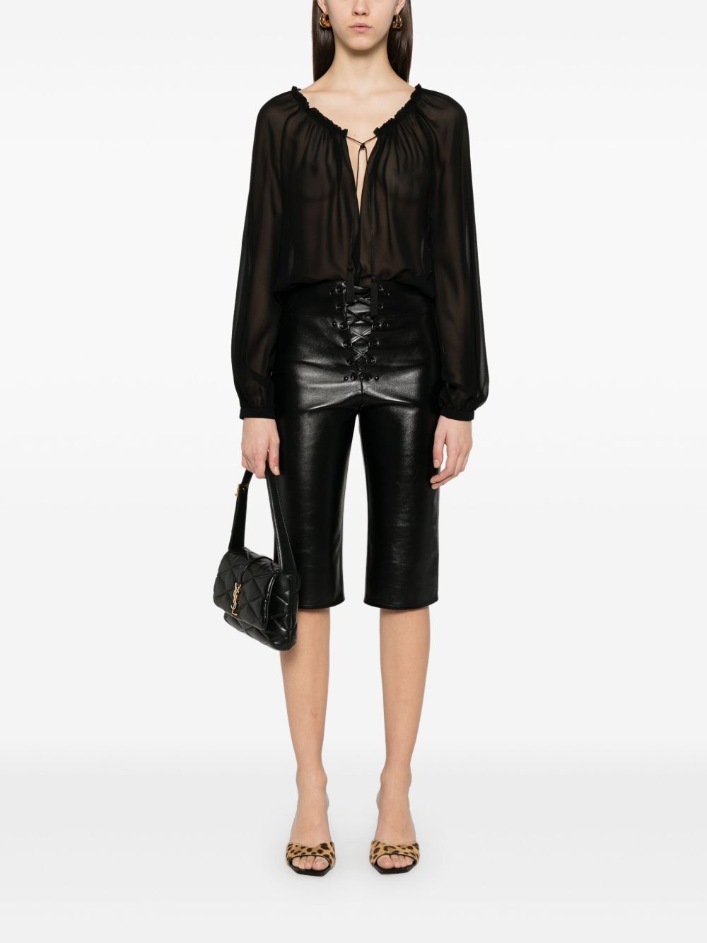 silk blouse - 2