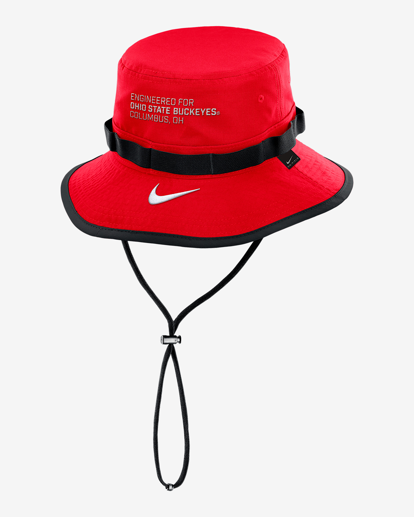 Ohio State Sideline Apex Gameday Boonie Men's Nike Dri-FIT College Bucket Hat - 2