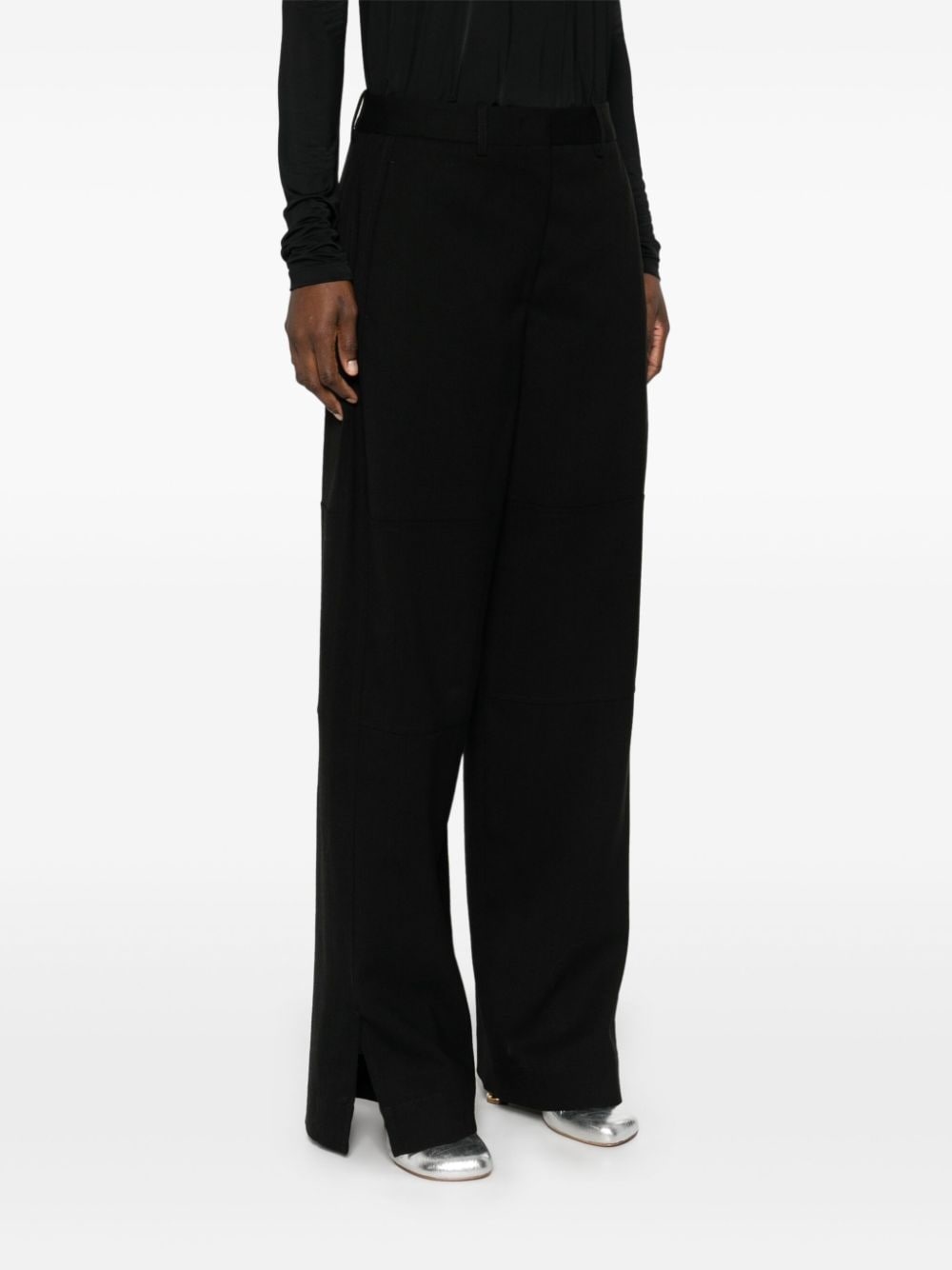 virgin-wool trousers - 3