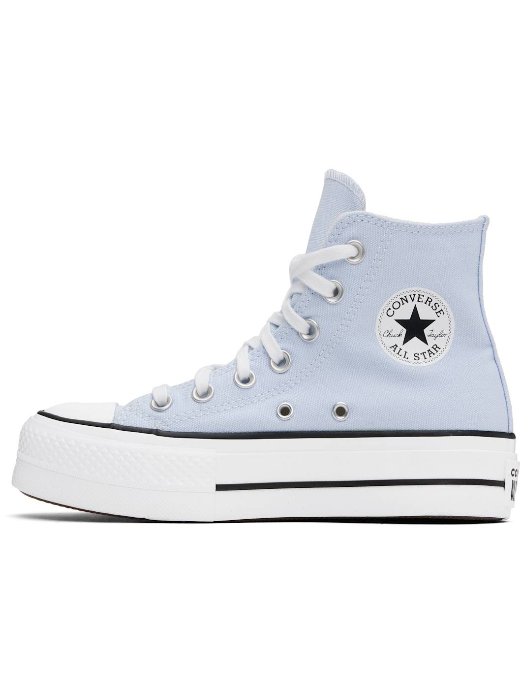 Blue Chuck Taylor All Star Lift Platform High Top Sneakers - 3