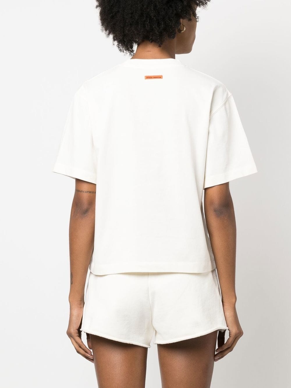 logo-print organic cotton T-shirt - 4