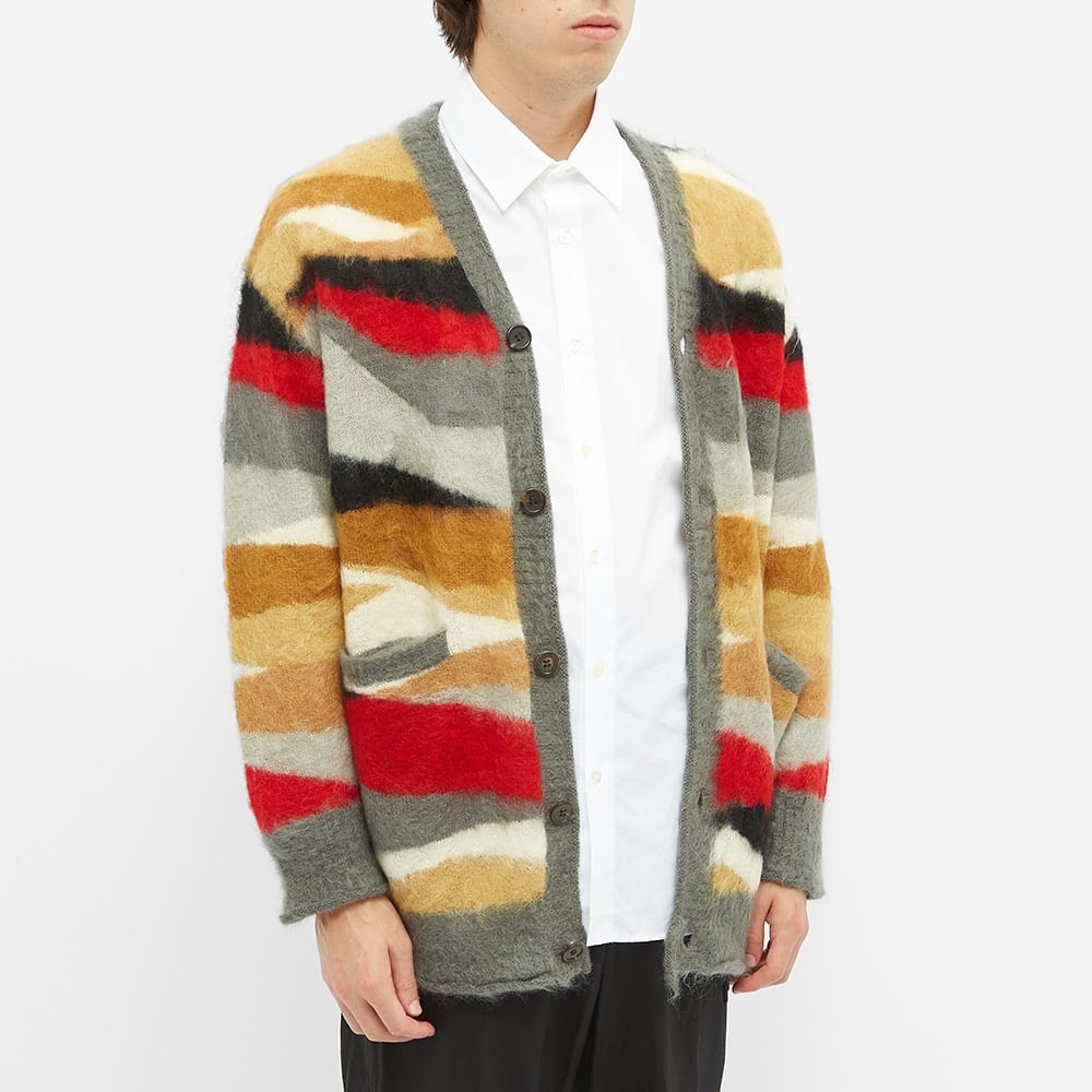 Undercover Oversized Patchwork Cardigan - 4