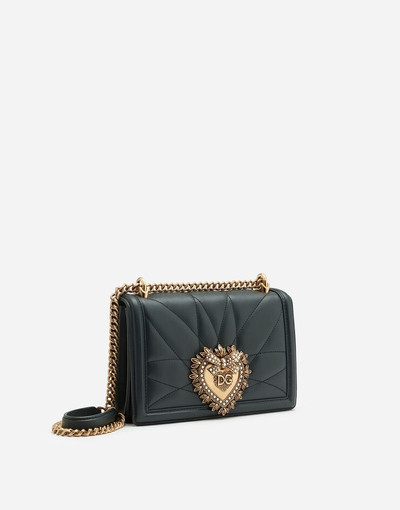 Dolce & Gabbana Medium Devotion side bag in matelassé nappa leather outlook