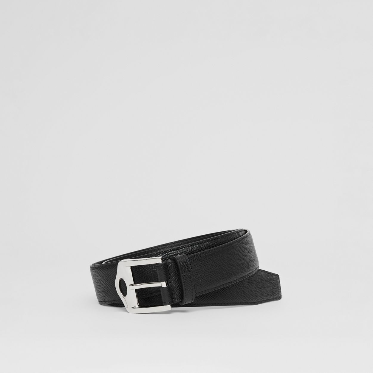 Cut-out Detail Leather Belt - 1