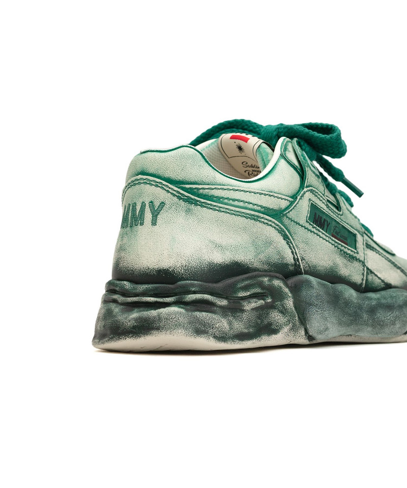 "PARKER" OG Sole Faded Effect Leather Low-top Sneaker 26