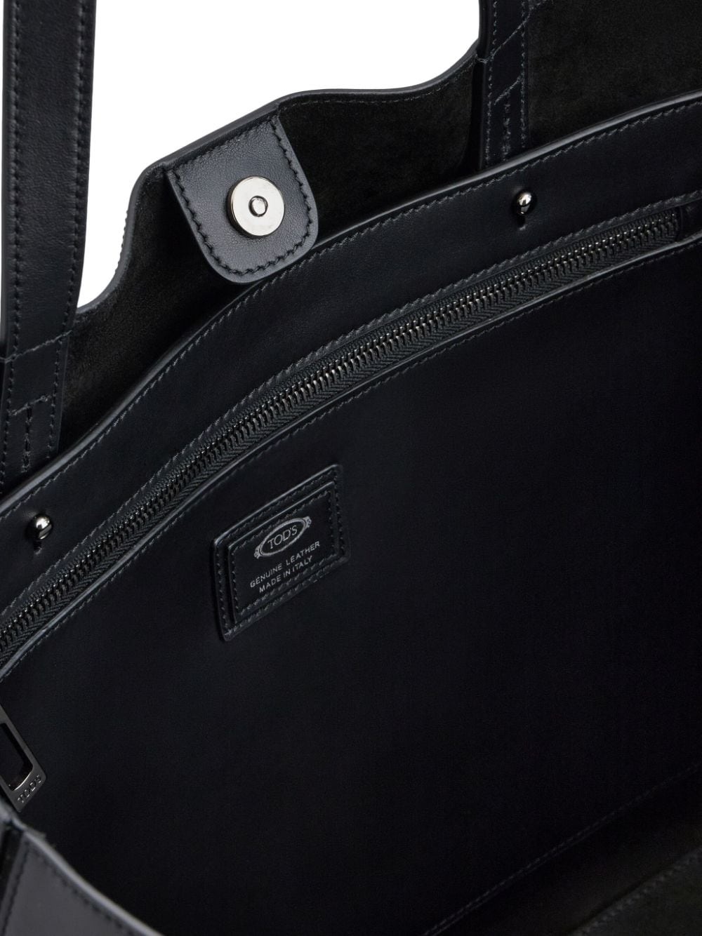 leather tote bag - 5
