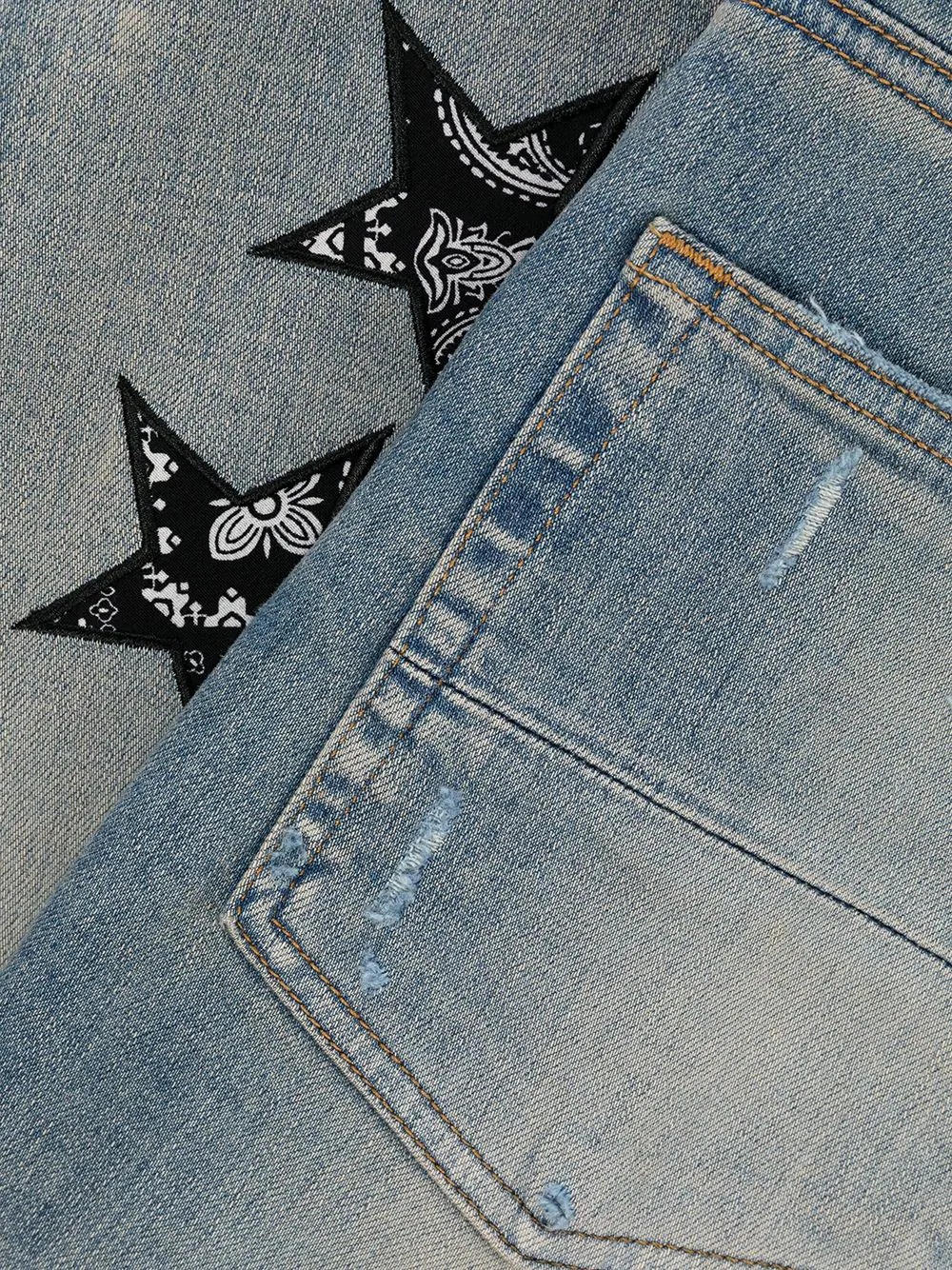 Bandana Star skinny jeans - 7