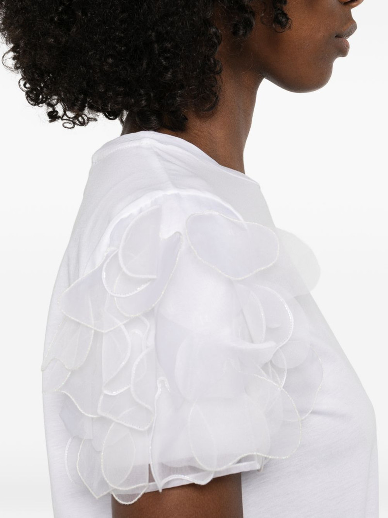ruffled sleeve T-shirt 5