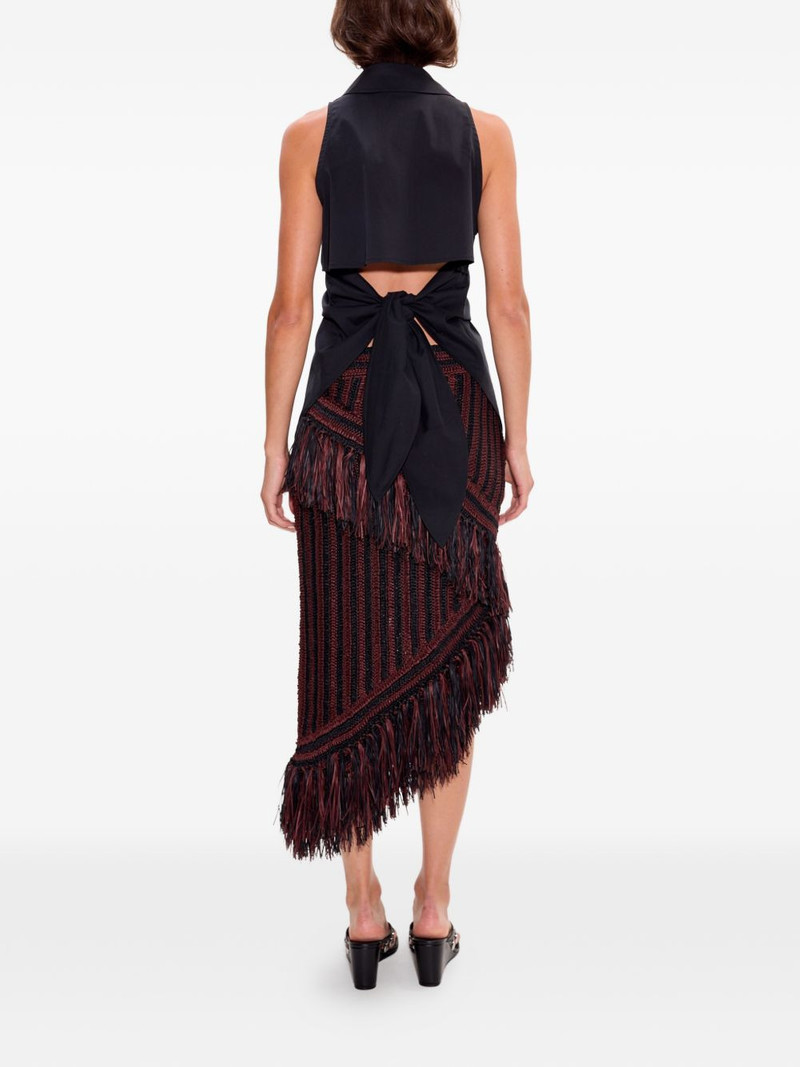 SIMONMILLER Beja midi skirt outlook