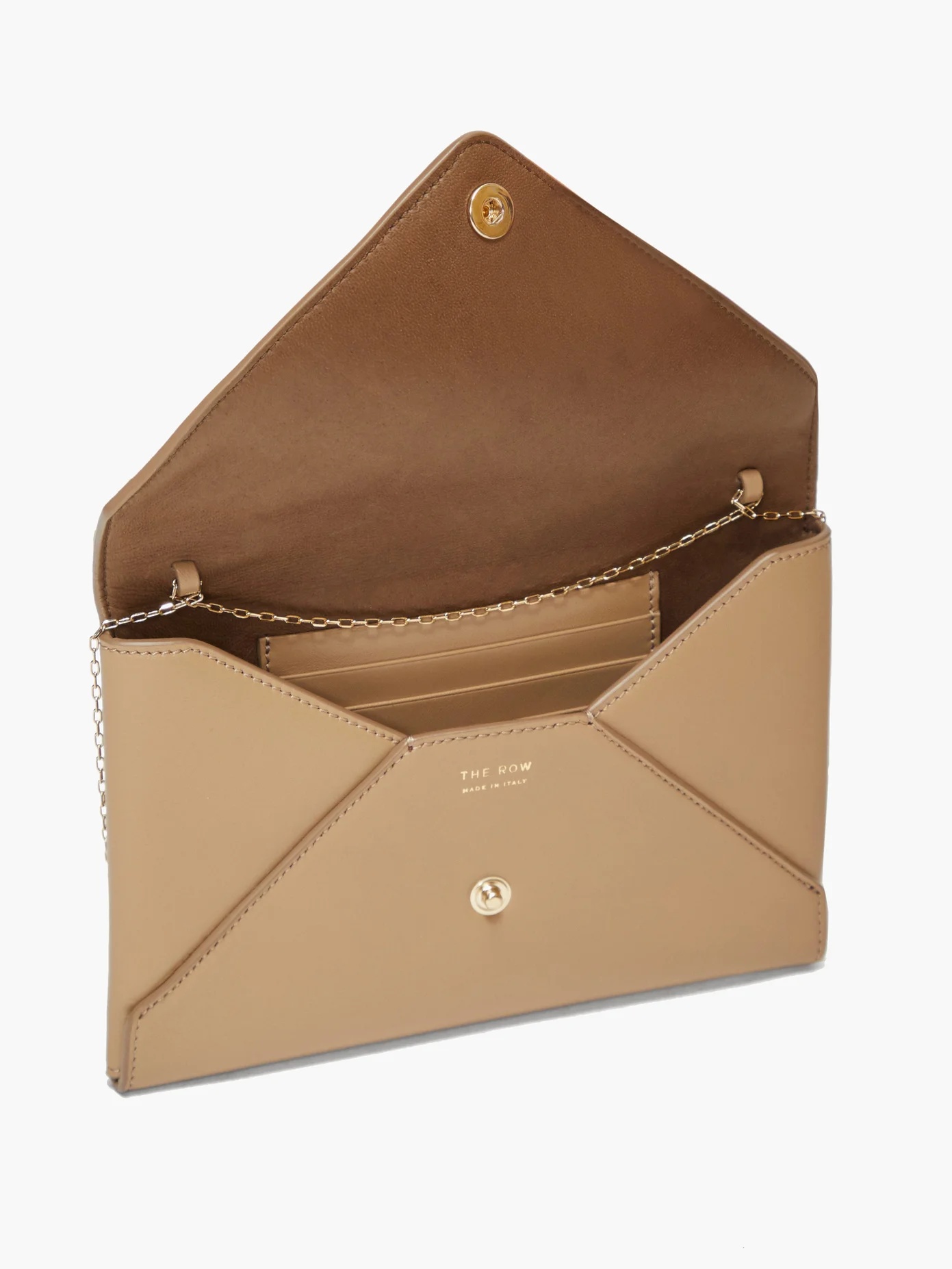 Envelope leather clutch - 5