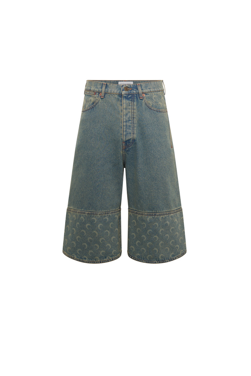 Moon Laser Denim Bermudas 1