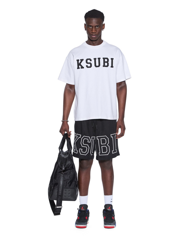 Ksubi TOUCHDOWN EKCESS SS TEE VINTAGE WHITE outlook