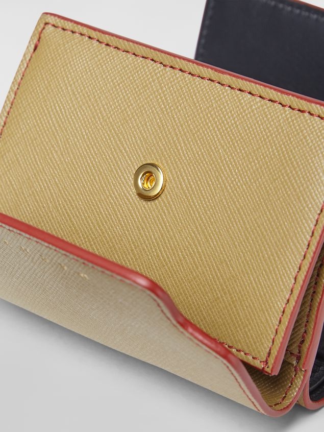 SAFFIANO LEATHER TRI-FOLD WALLET - 5