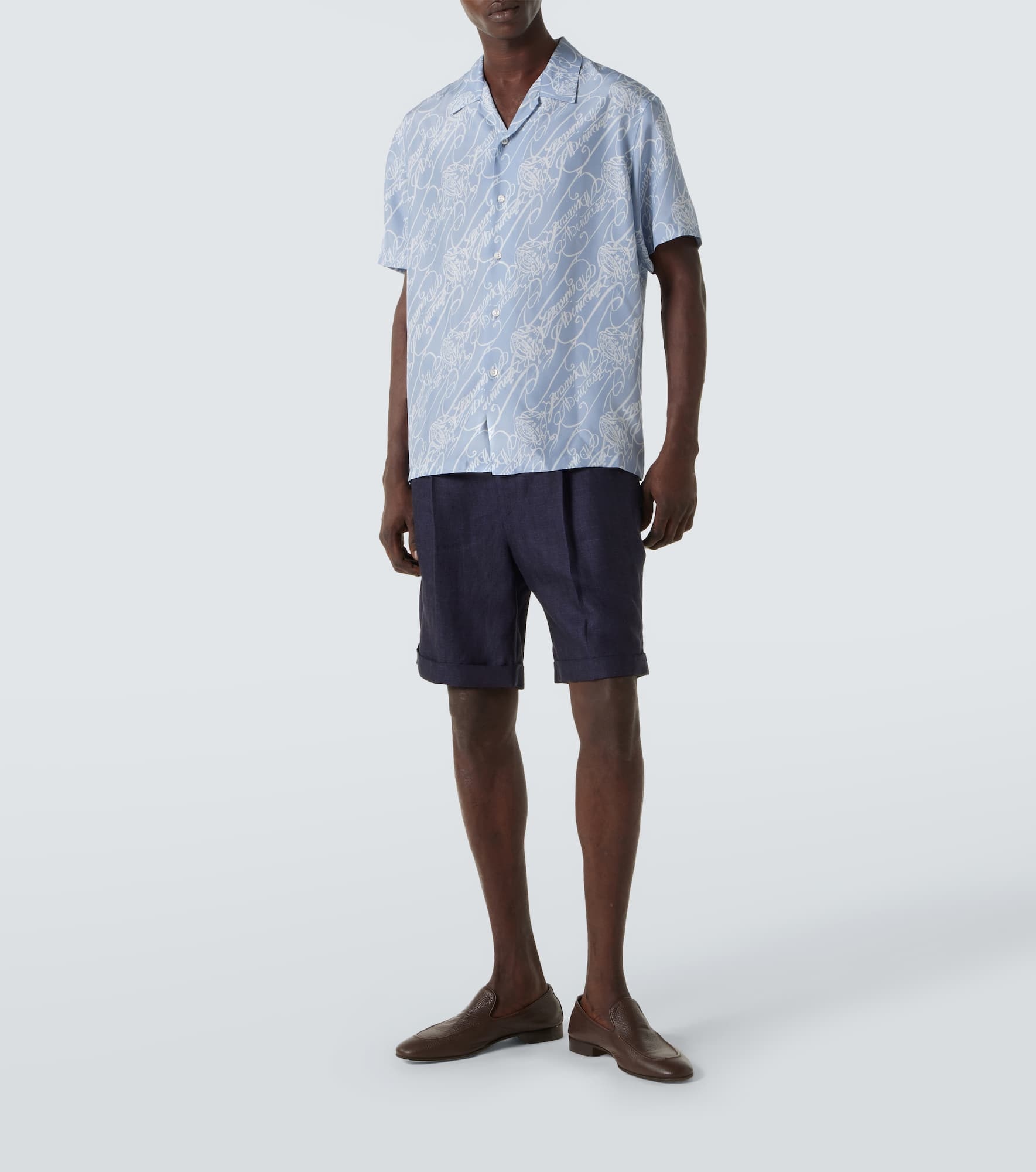 Linen Bermuda shorts - 2