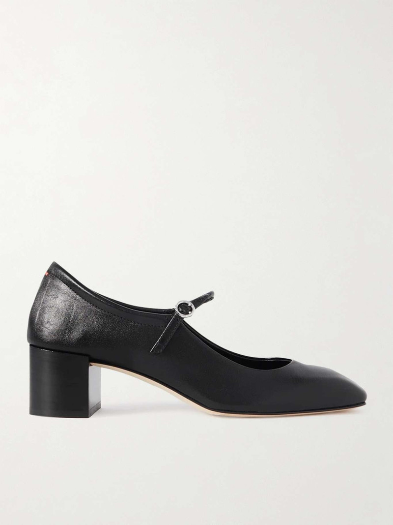 Aline leather Mary Jane pumps 1