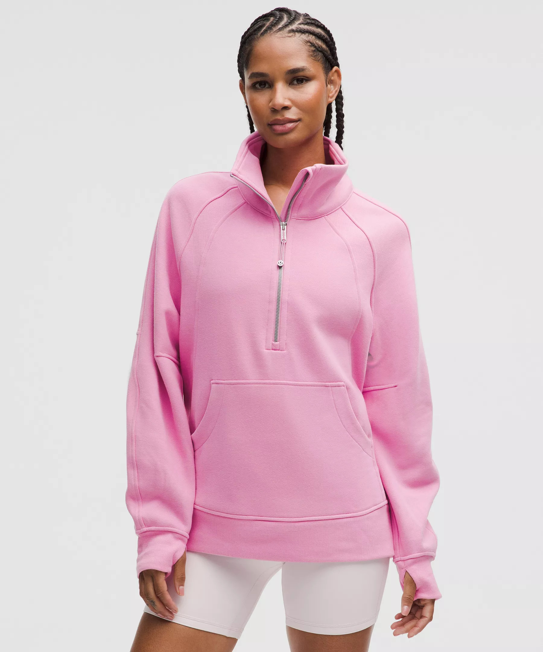 Scuba Oversized Funnel-Neck Half Zip *Long - 1