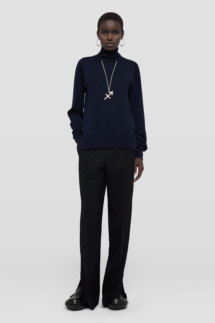 High-Neck Sweater - 2