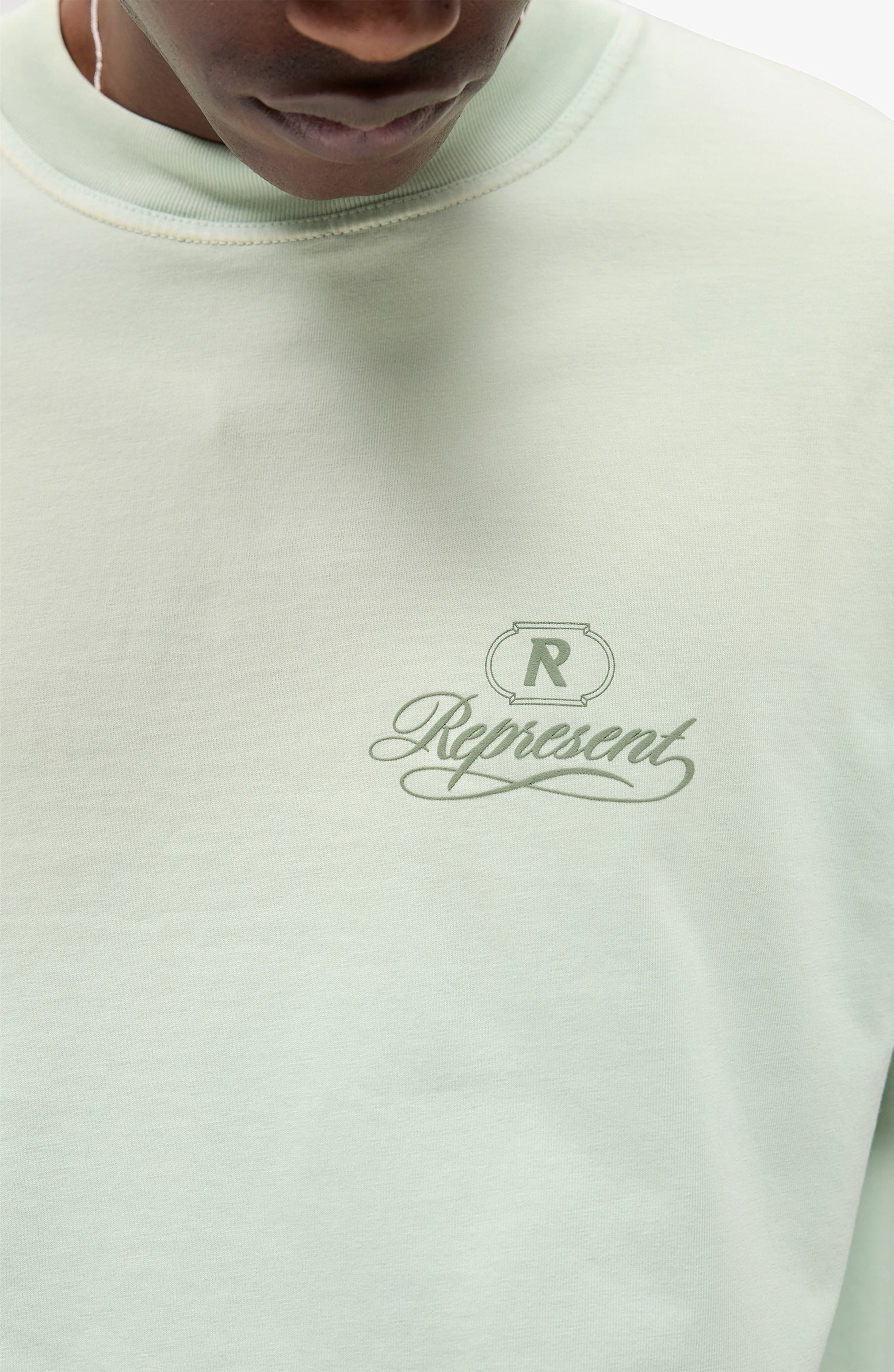 Represent Grand Cru Graphic T-Shirt in Washed Sage at Nordstrom - 4