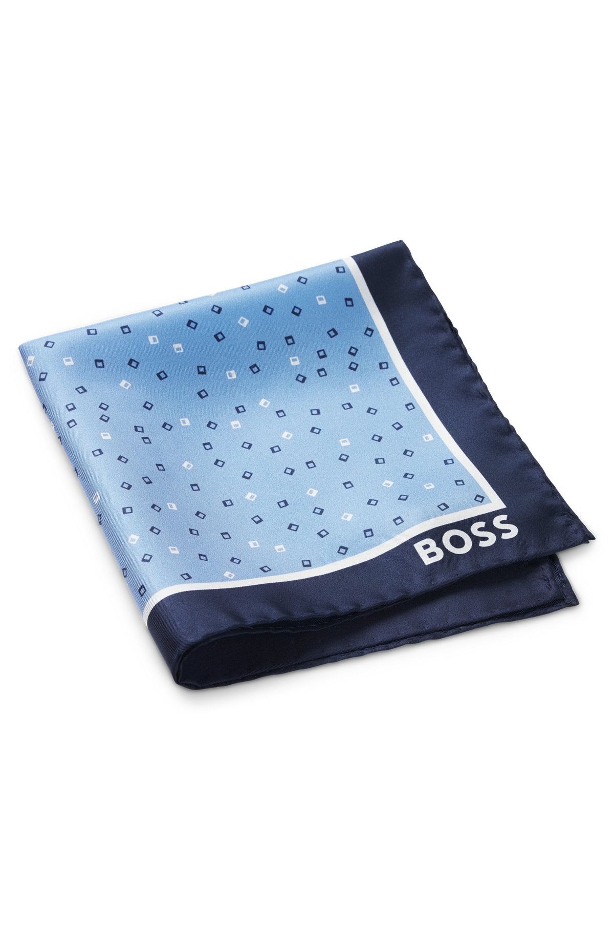 SILK POCKET SQUARE WITH DIGITAL PRINT - 3