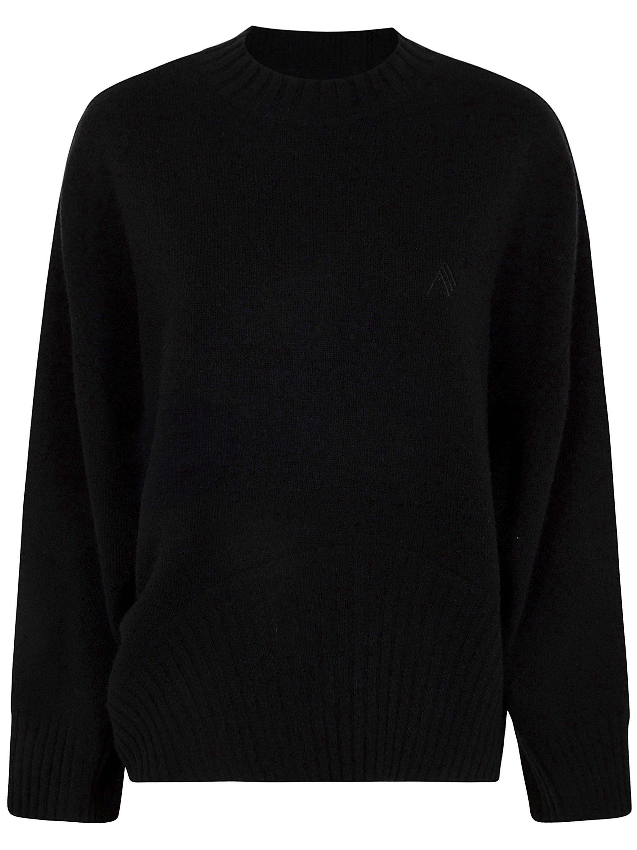 The Attico Women Wide Ribbed Cachemire Knit Sweater - 1