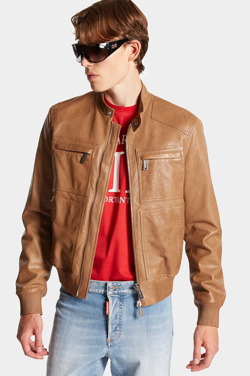LEATHER SPORTJACKET - 3