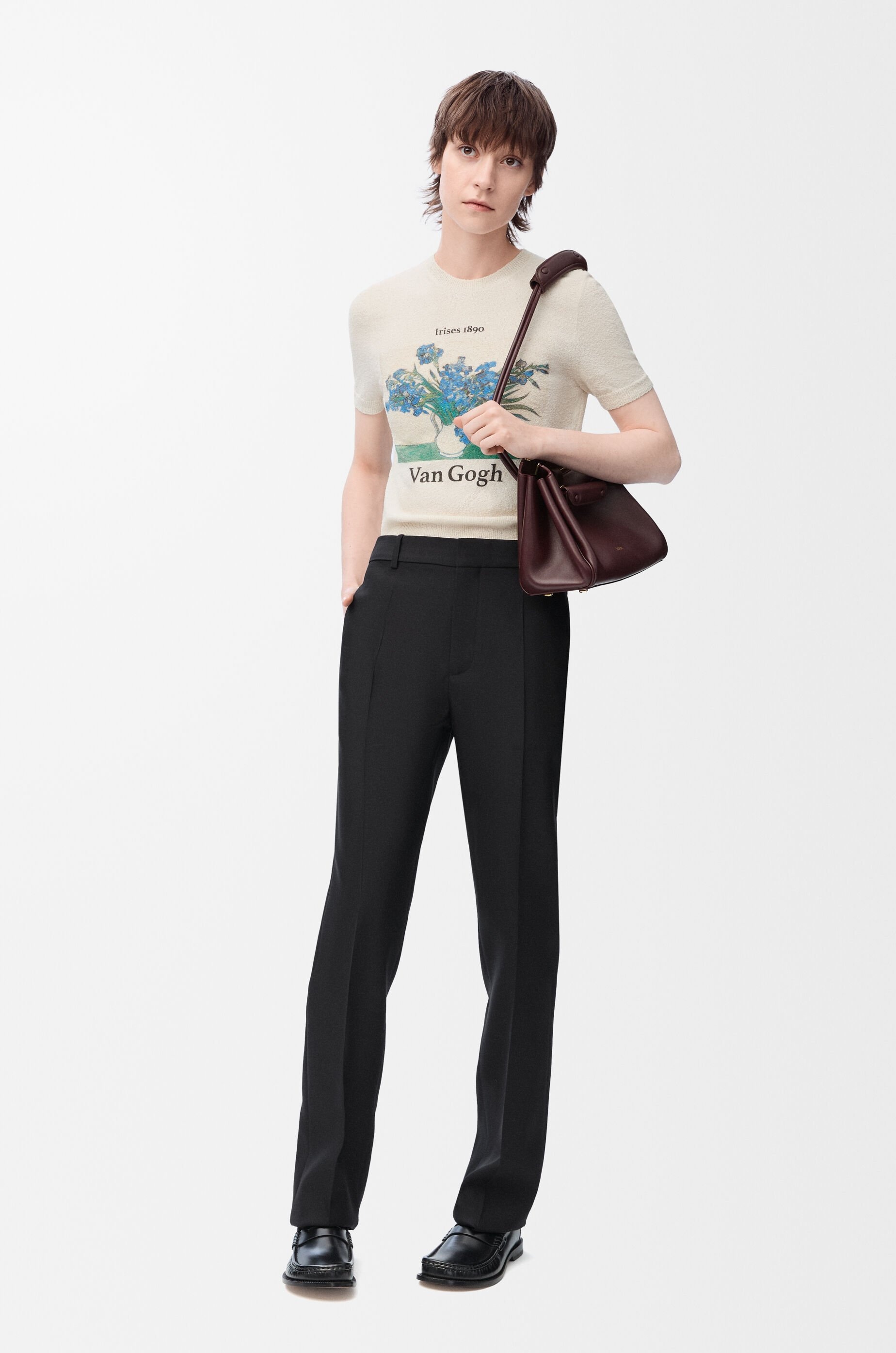 Trousers in wool and silk - 2