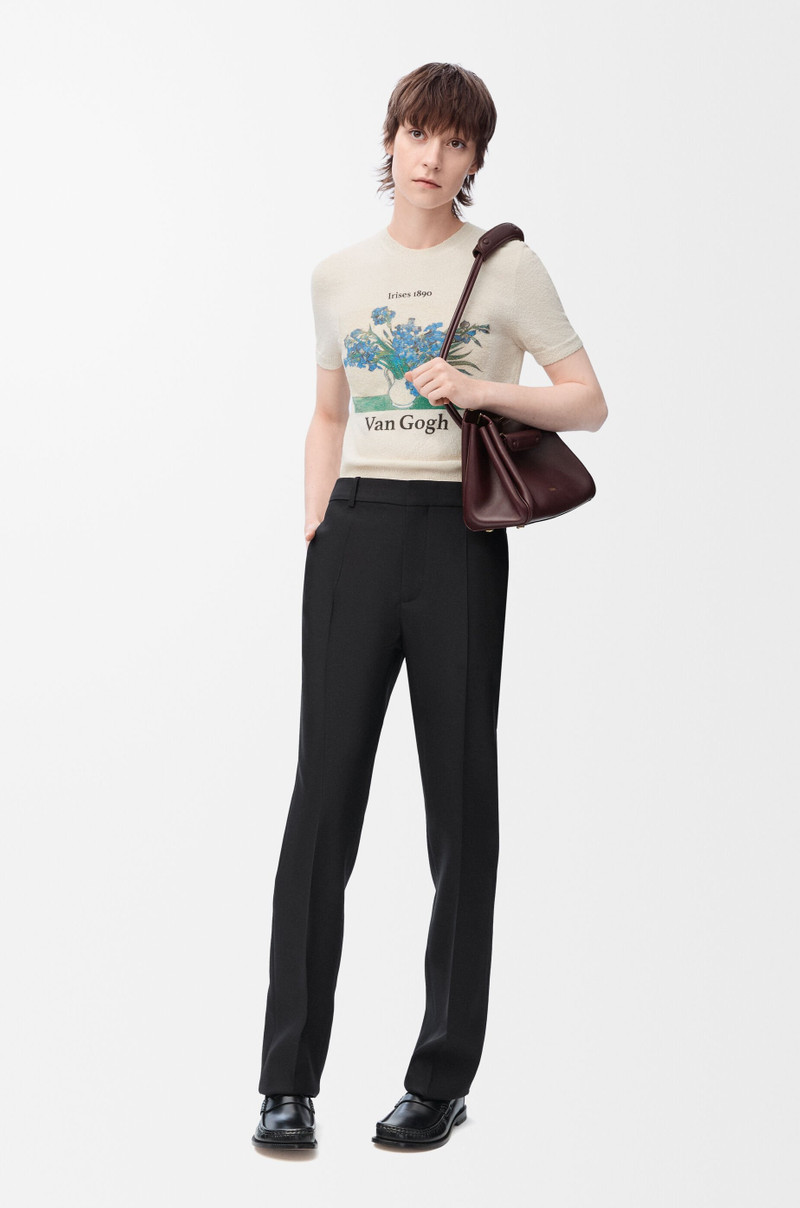 Loewe Trousers in wool and silk outlook
