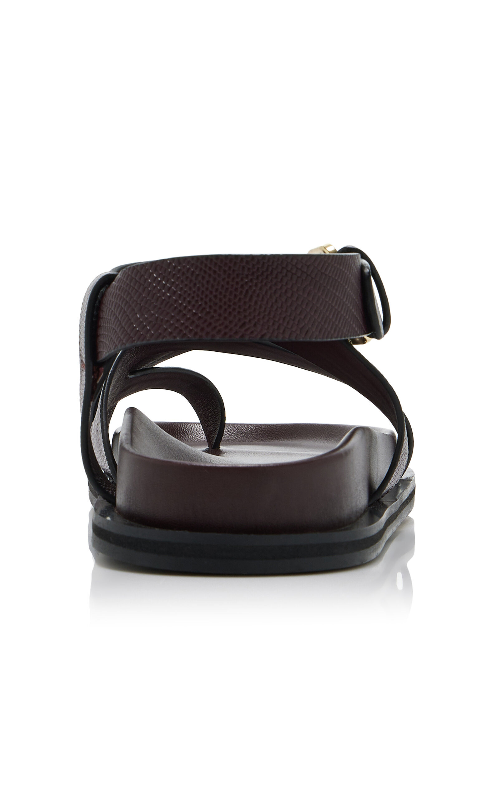 Elbert Leather Sandals burgundy - 5