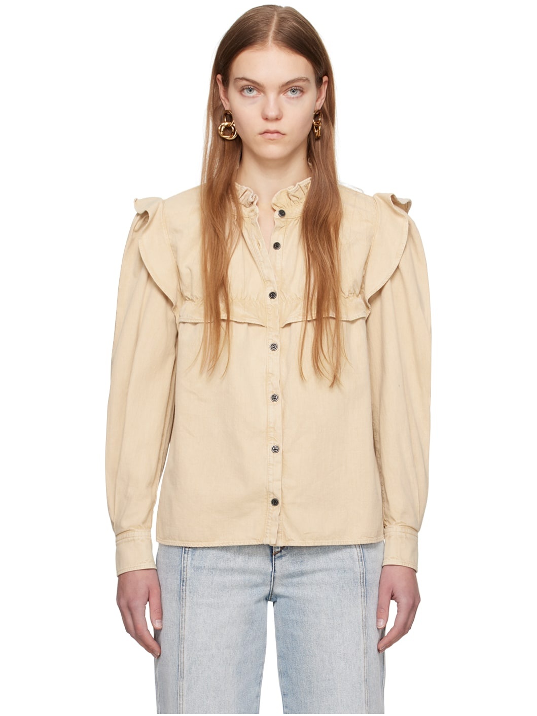 Beige Idety Shirt - 1