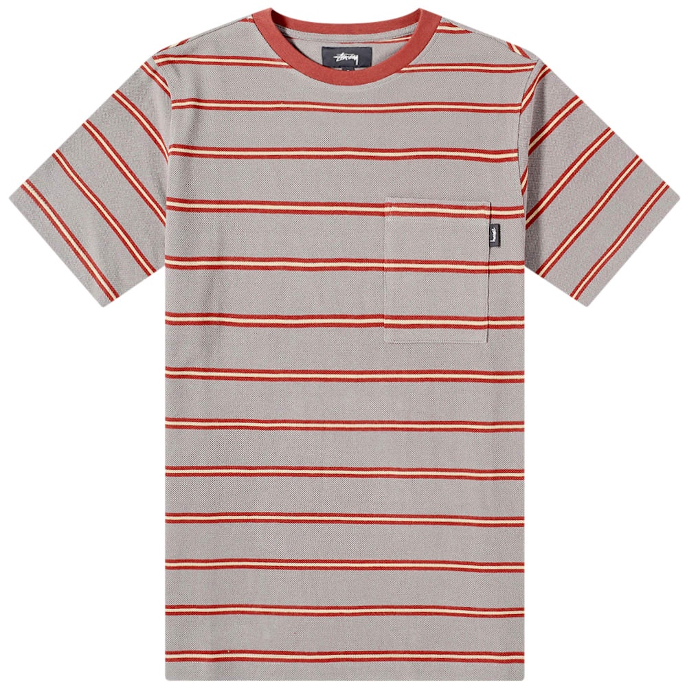 Stussy Peak Stripe Tee - 1