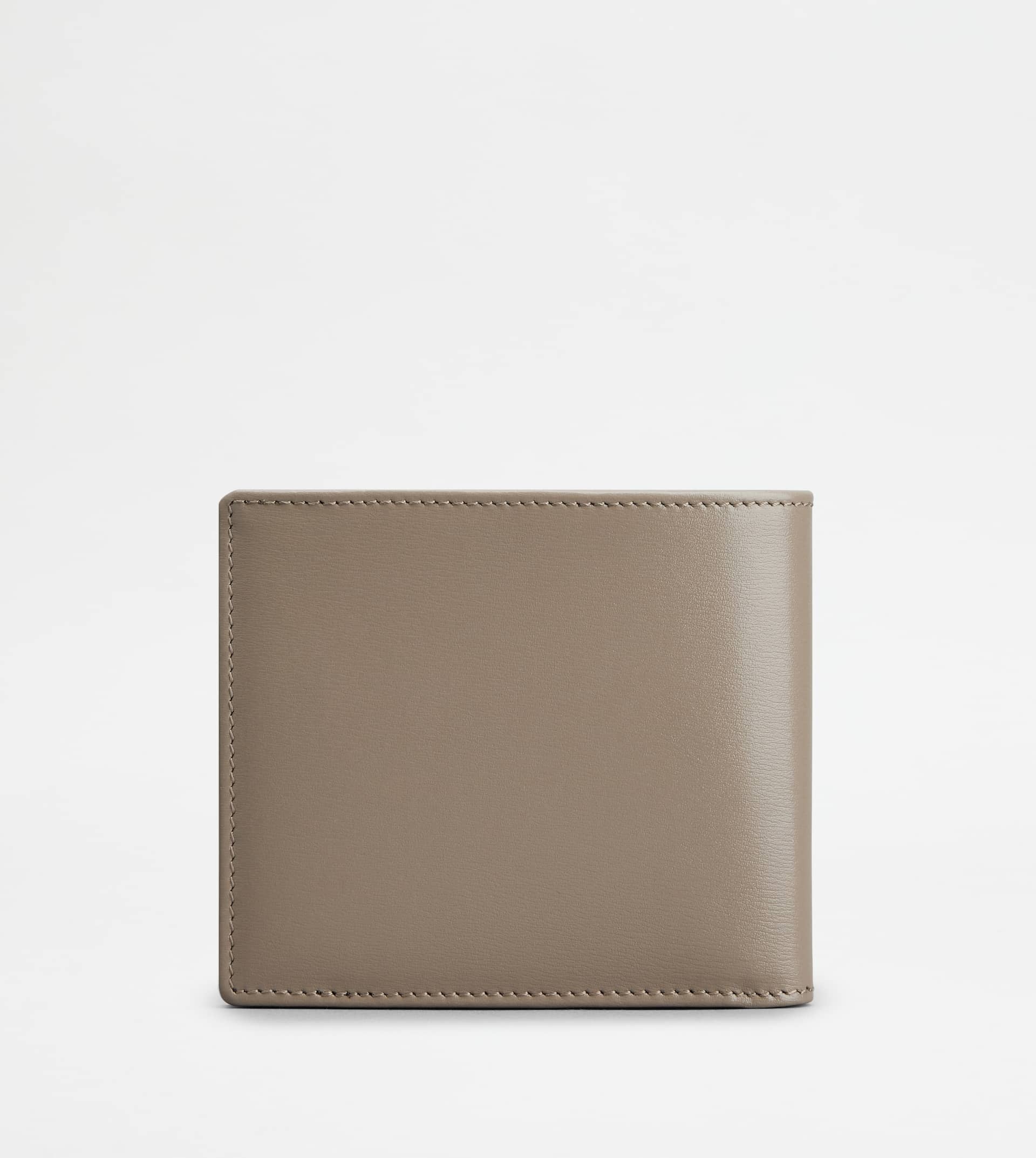 TOD'S WALLET IN LEATHER - GREY - 3