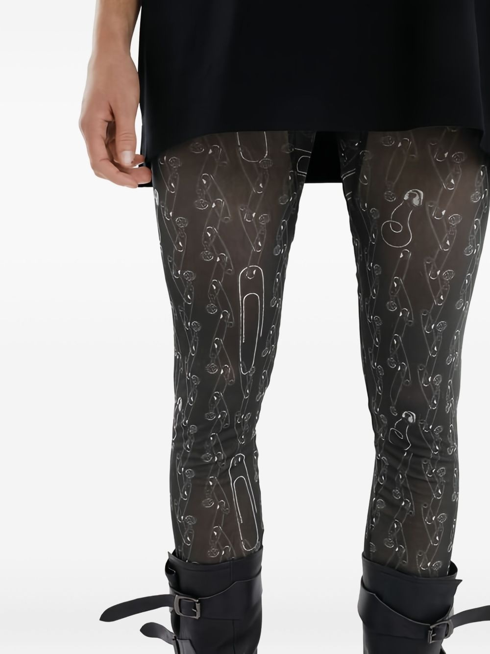 Safety Pin leggings - 4