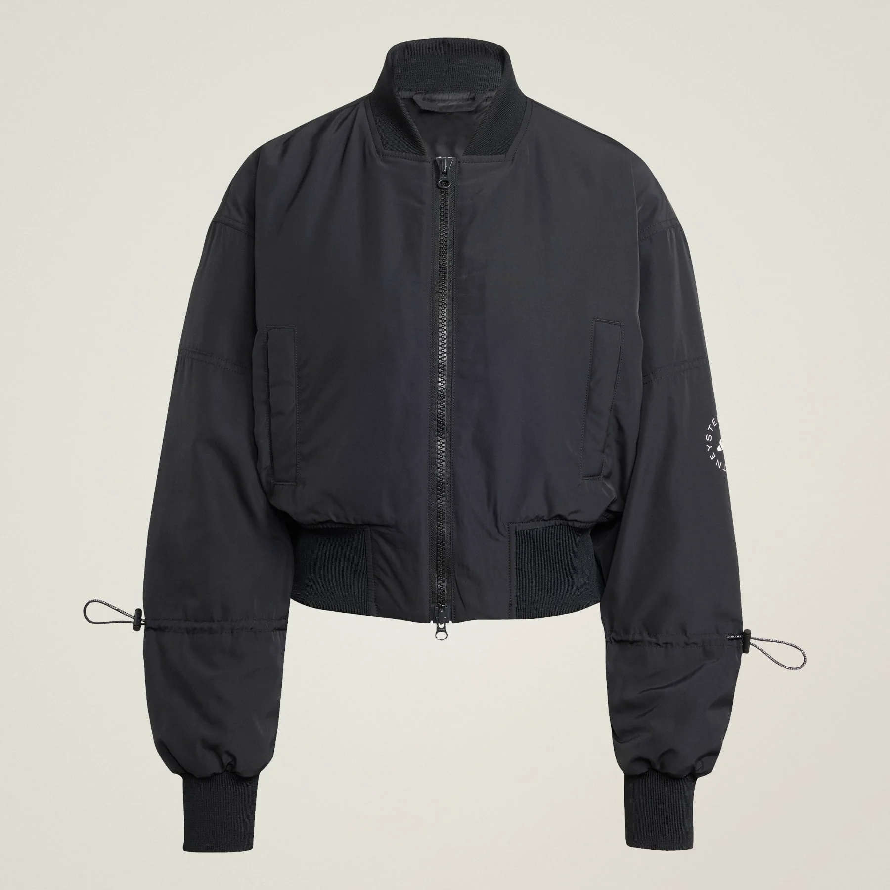 adidas by Stella McCartney TrueNature Woven Bomber Cropped Jacket - 1