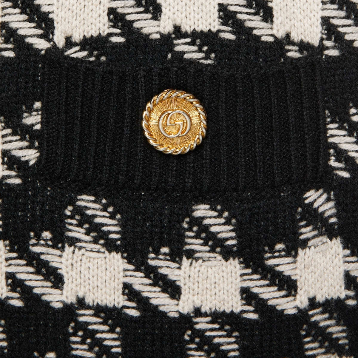 Houndstooth wool pant - 4