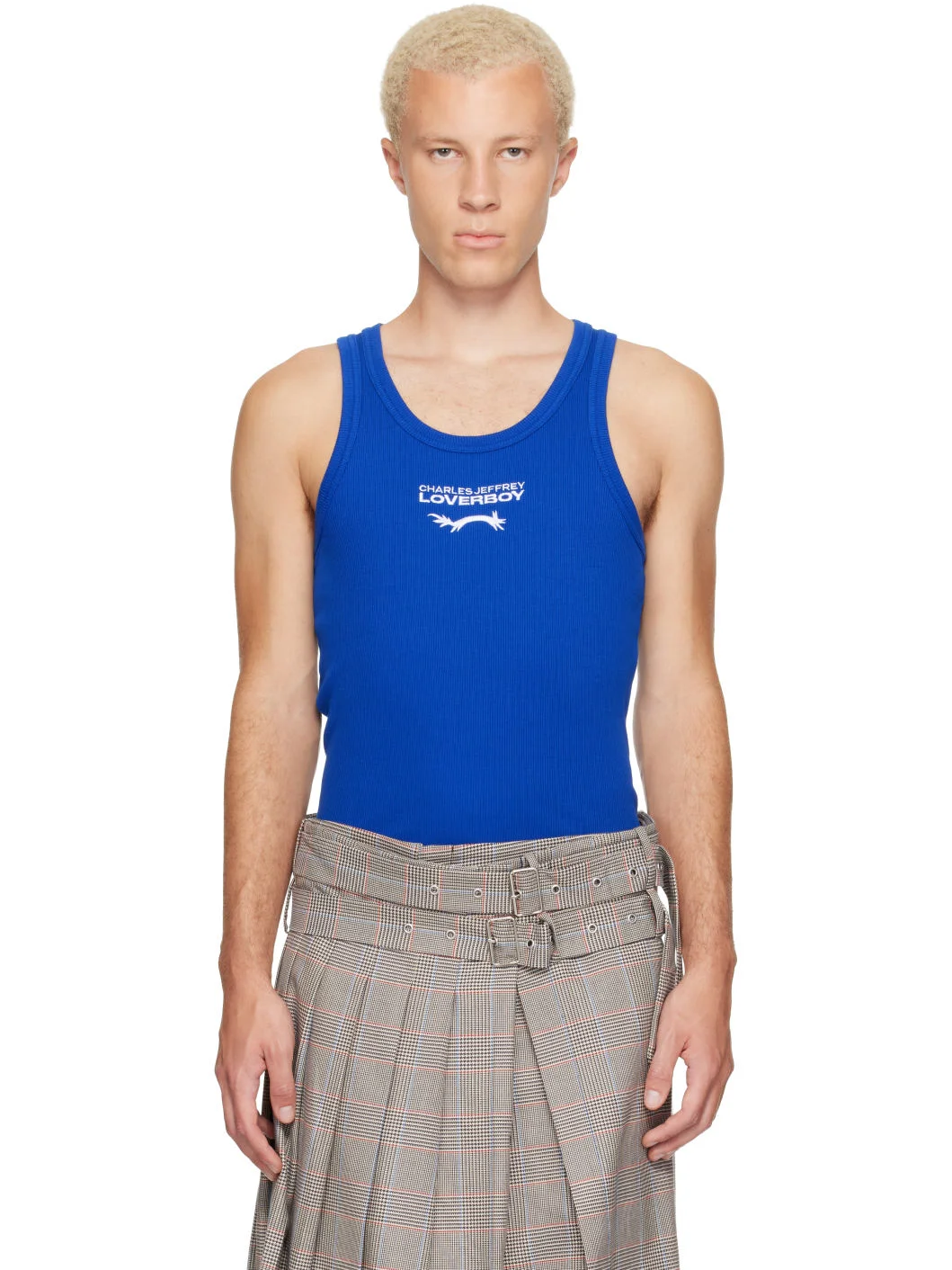 Blue Clash of Clans Edition Logo Tank Top - 1