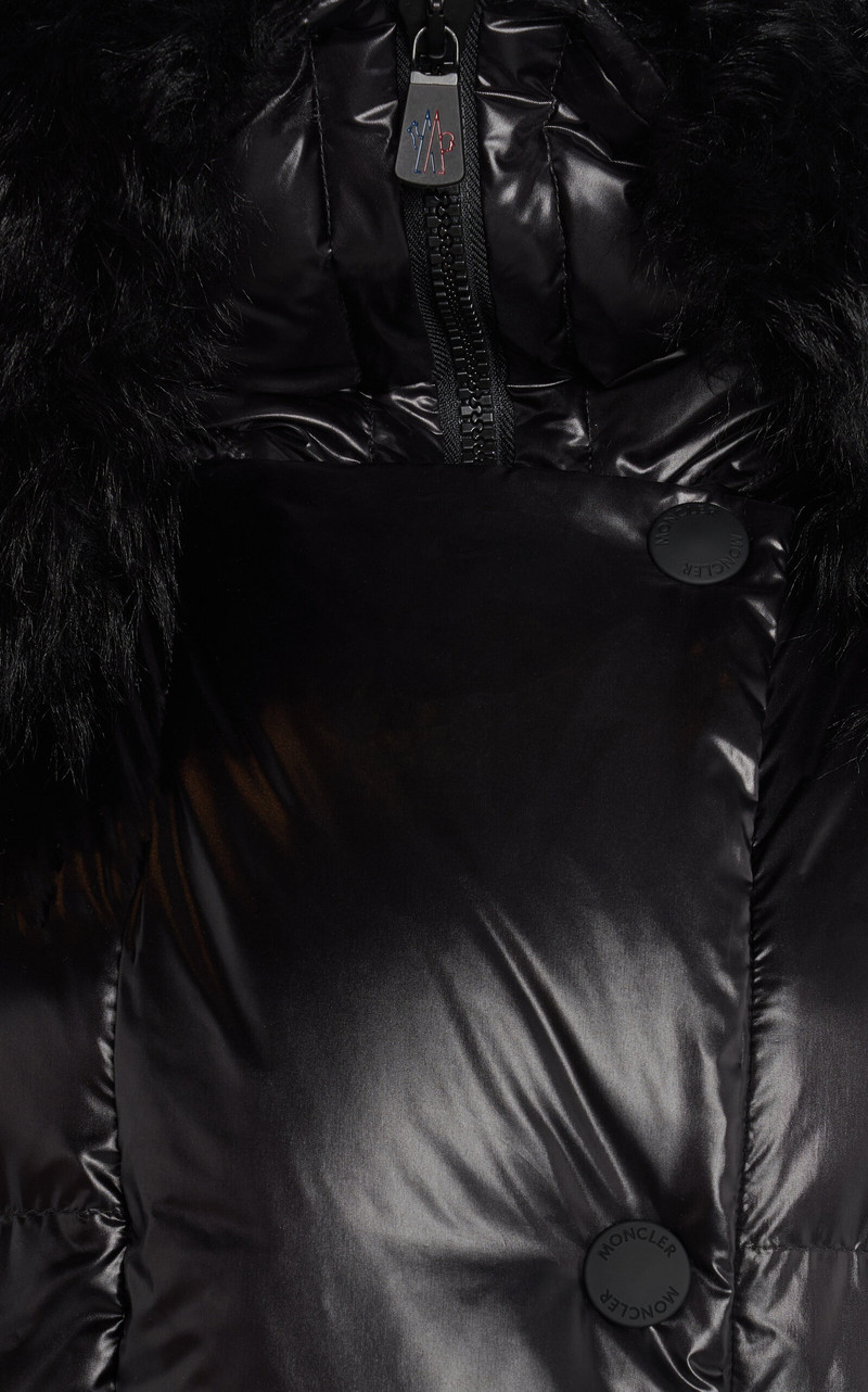 Chamoille Long Down Coat black 5