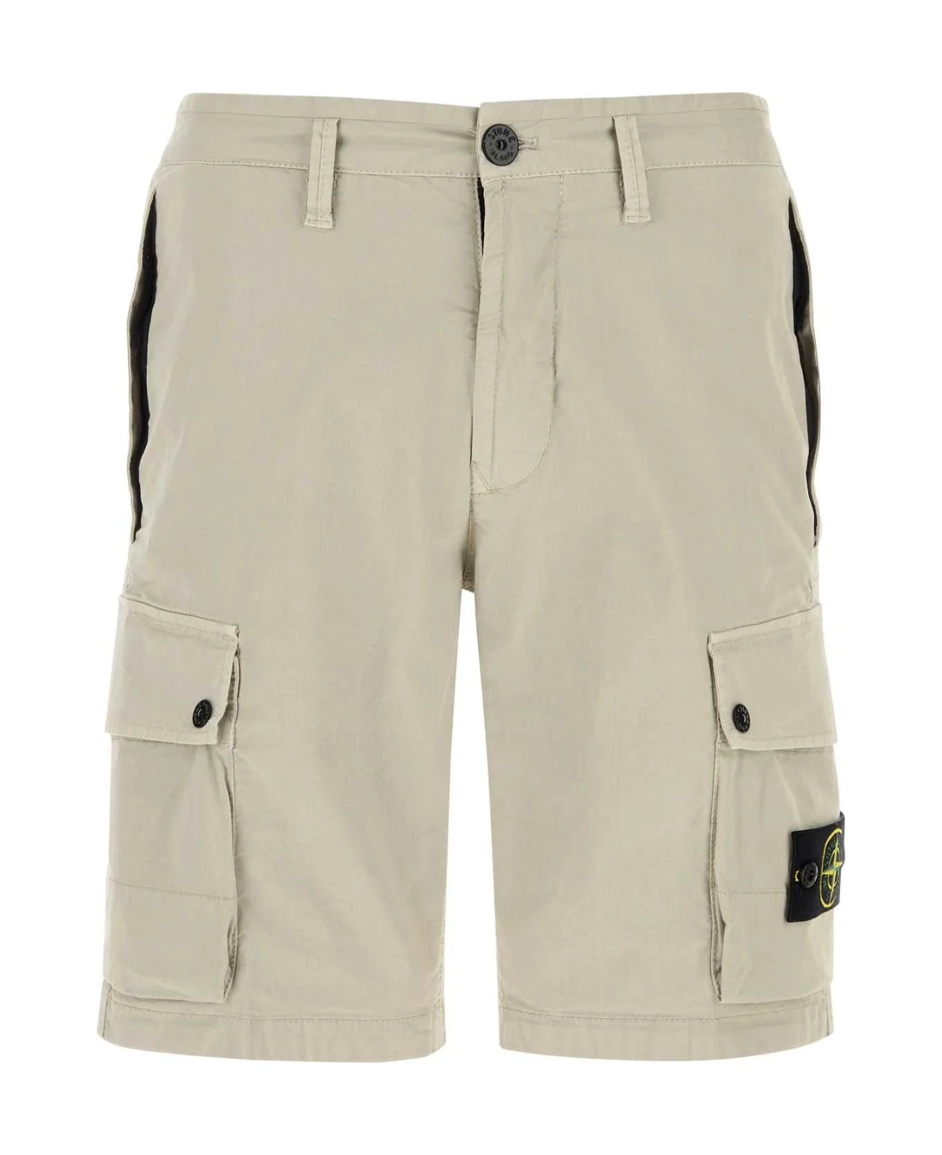 Sand Stretch Cotton Bermuda Shorts - 1
