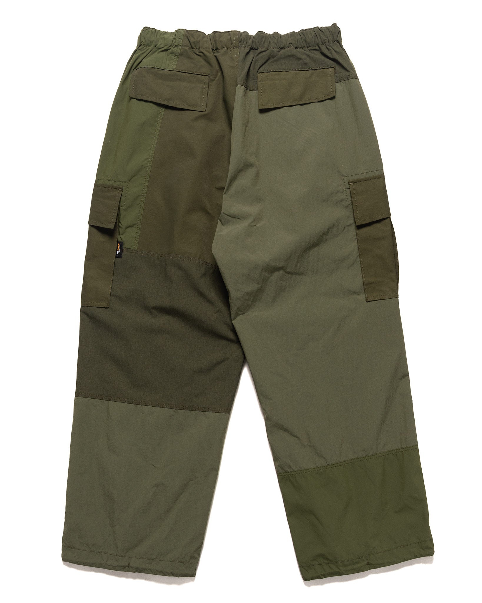 Cordura Patchwork Pant Olive - 5