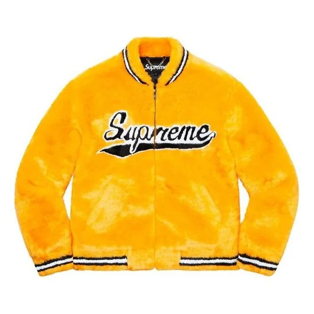 Supreme SS20 Week 1 Faux Fur Varsity Jacket SUP-SS20-025 - 1