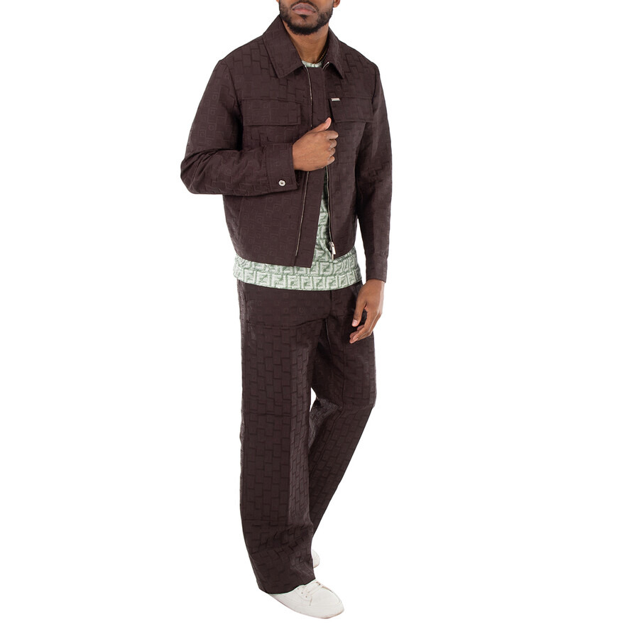 Ferragamo Monogram Jacquard Blouson Jacket - 4