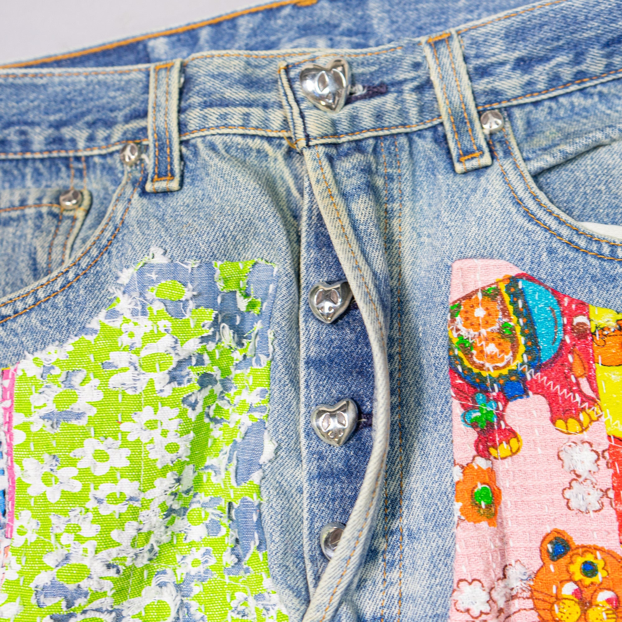 PATCHWORK JEANS - 2