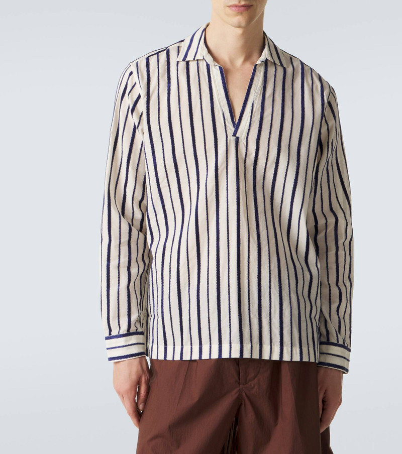 Ridley striped cotton-blend shirt 3