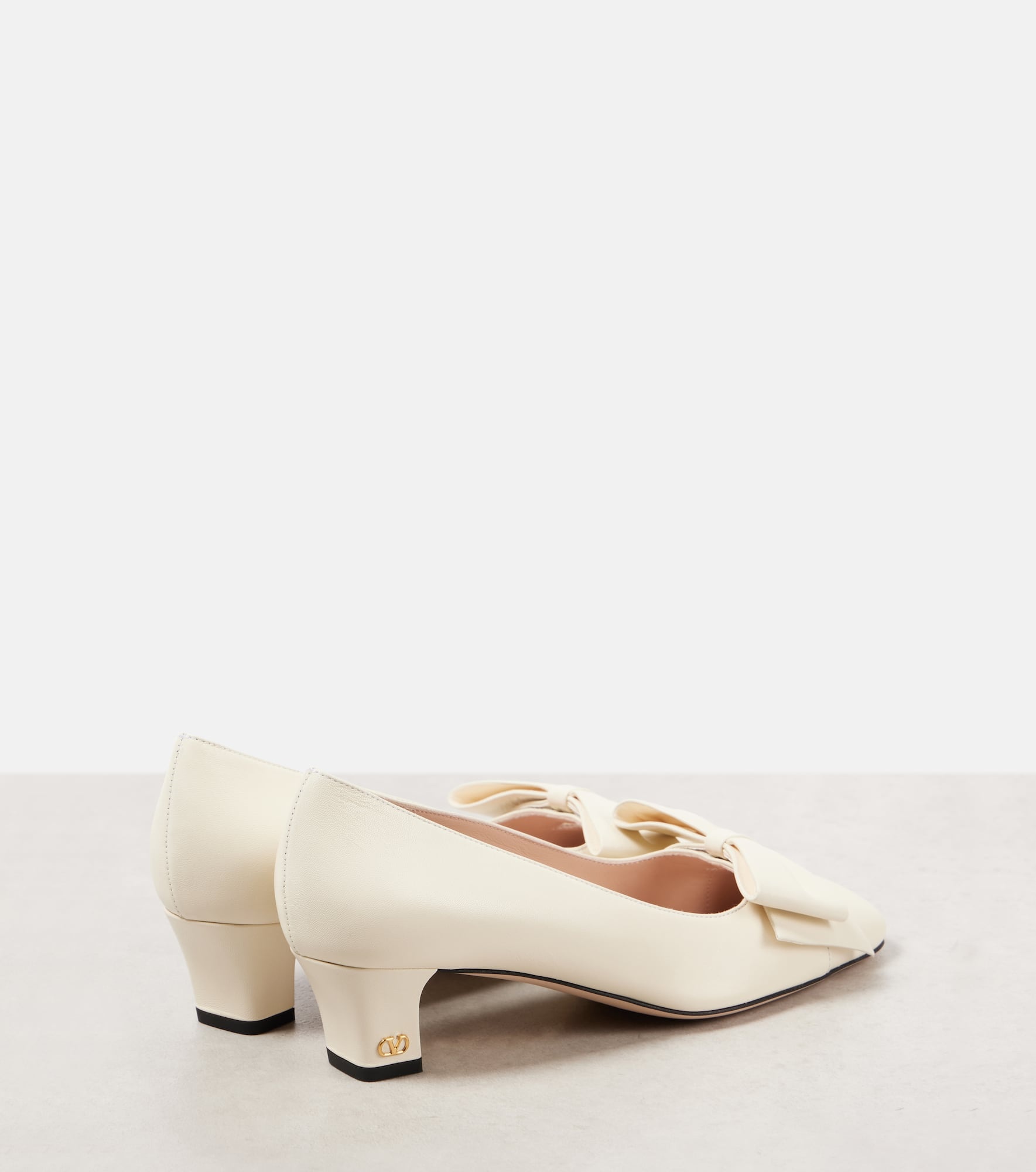Bridal Bowow 45 bow-detail leather pumps - 2
