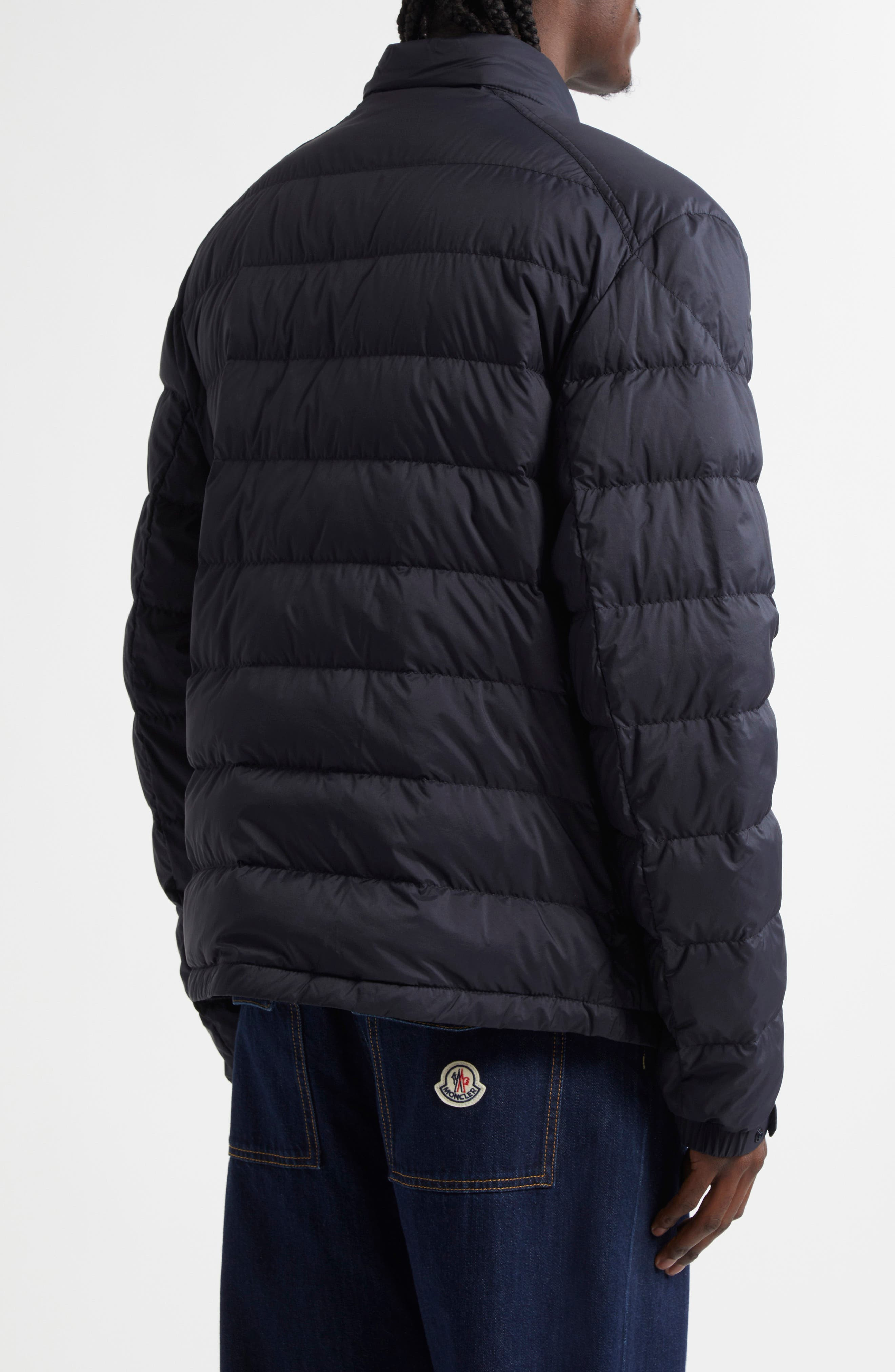 Moncler Selves Down Jacket in Obsidian Blue at Nordstrom - 2